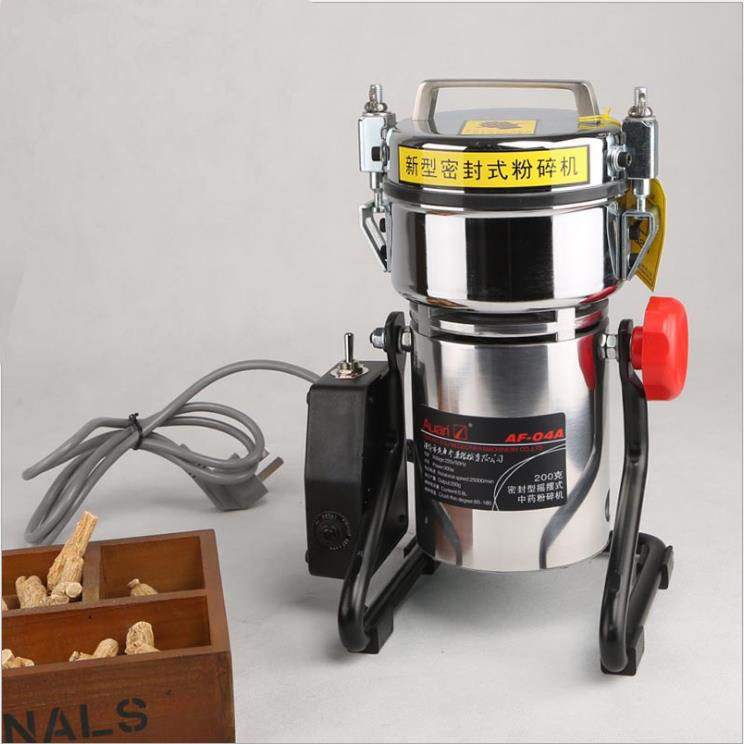 200克密封搖擺式中藥粉碎機